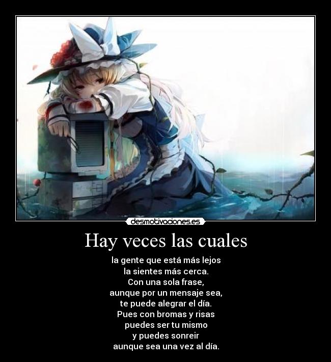 Hay veces las cuales - 