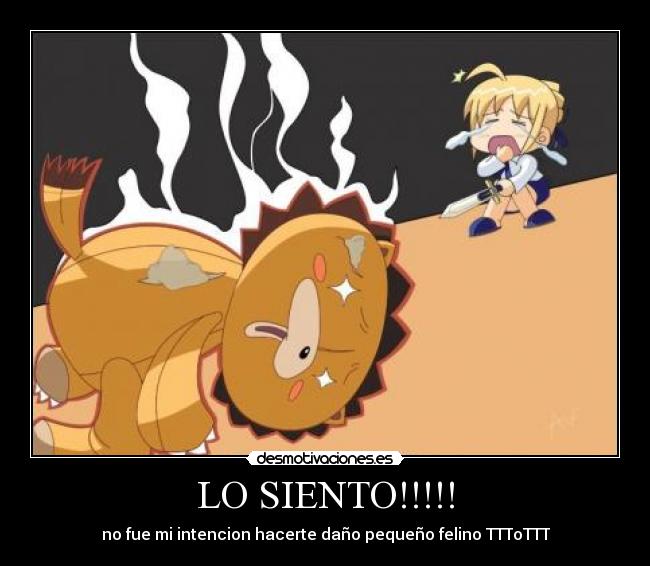 LO SIENTO!!!!! - 