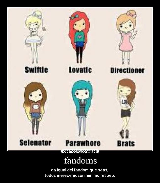fandoms - 