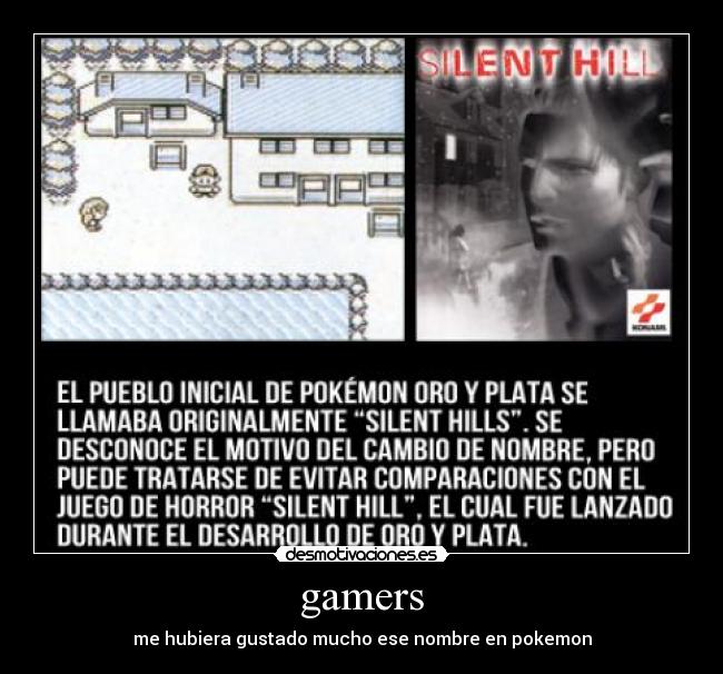 gamers - me hubiera gustado mucho ese nombre en pokemon