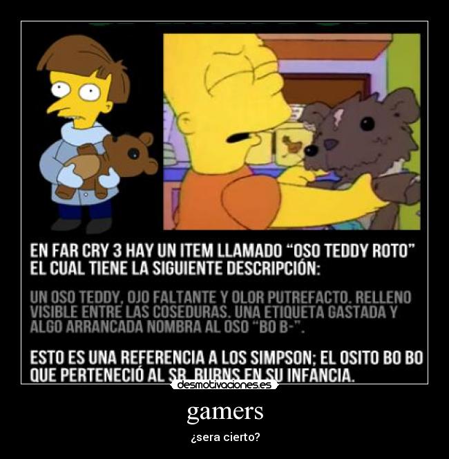 gamers - ¿sera cierto?