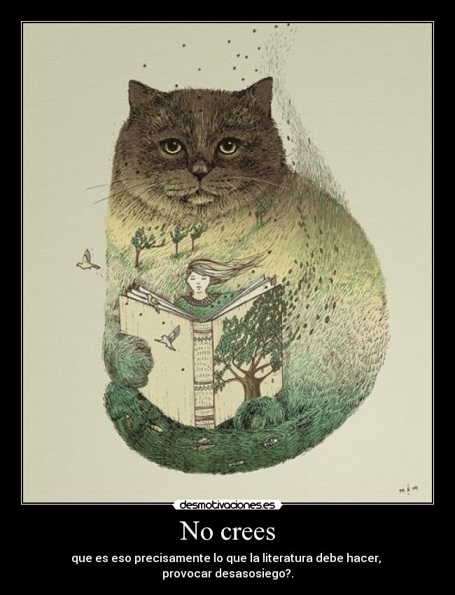 No crees -
