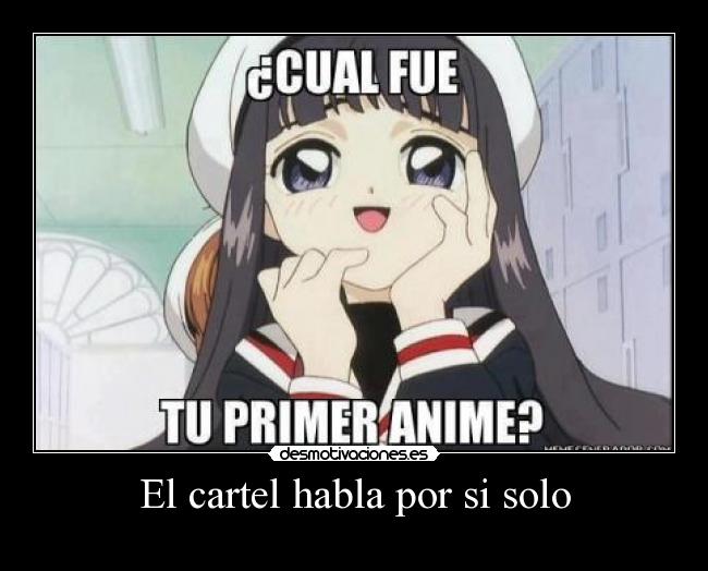 El cartel habla por si solo -