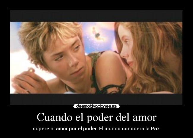 Cuando el poder del amor -