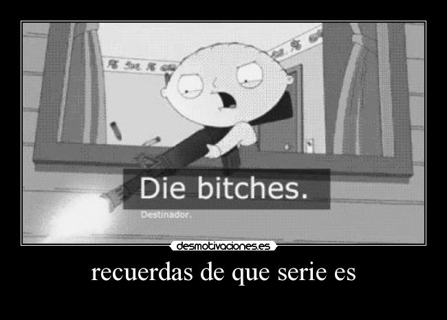 recuerdas de que serie es -