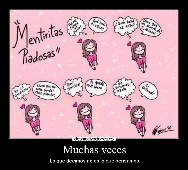 Muchas veces -