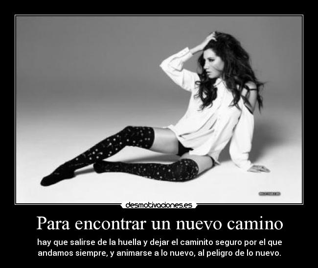 carteles camino1 desmotivaciones