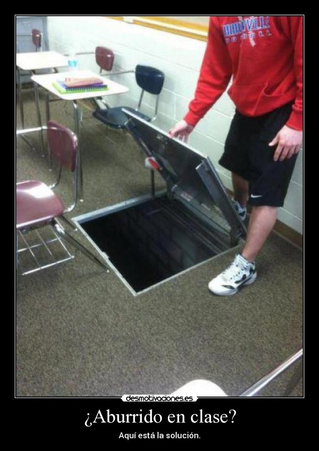 ¿Aburrido en clase? - 