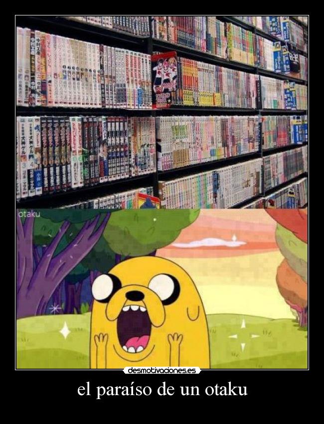 el paraíso de un otaku -