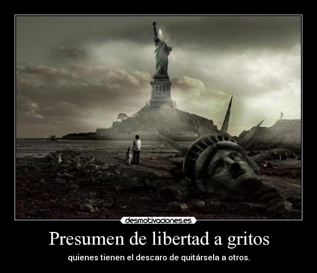 Presumen de libertad a gritos - 