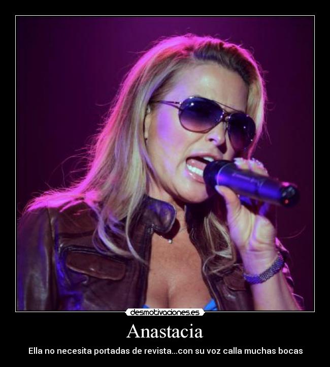 Anastacia - Ella no necesita portadas de revista...con su voz calla muchas bocas