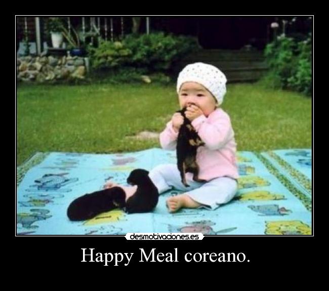 Happy Meal coreano. - 