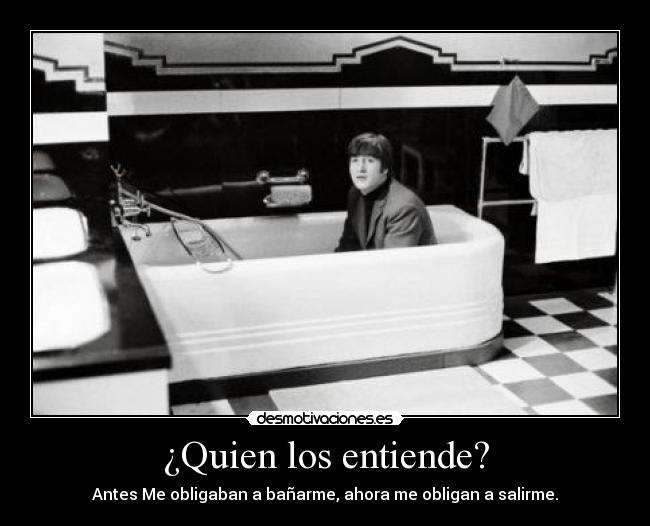 ¿Quien los entiende? -