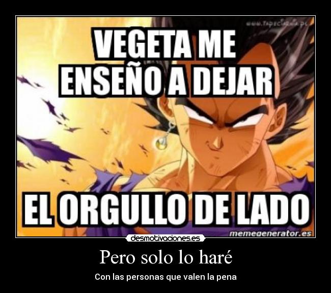 Pero solo lo haré - 