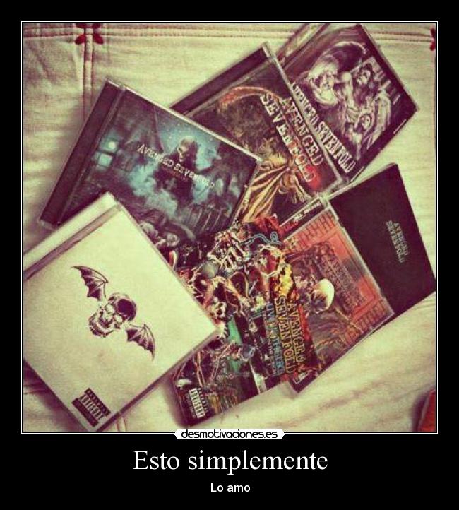 carteles avengedsevenfold desmotivaciones