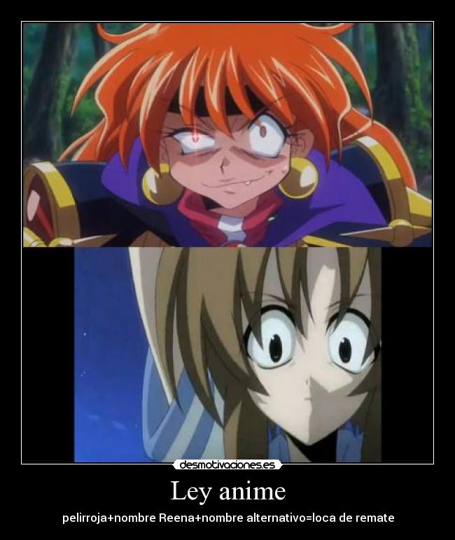 Ley anime - 