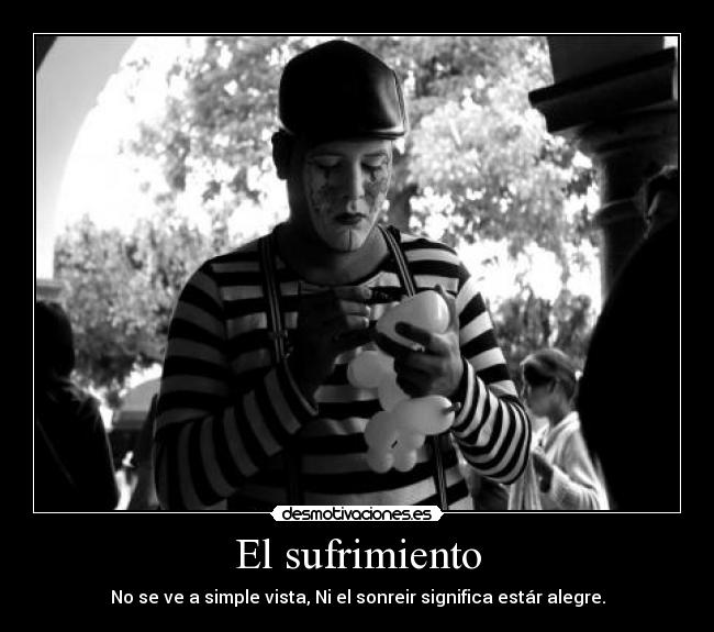 El sufrimiento -