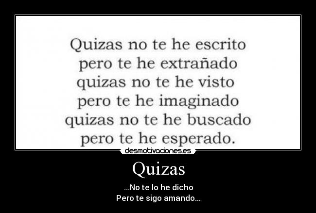 Quizas - 