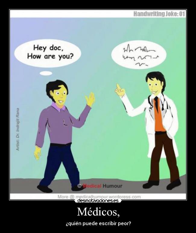 carteles medicina desmotivaciones