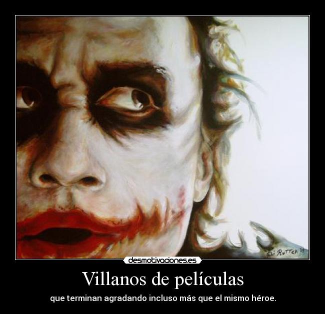 carteles villanos desmotivaciones