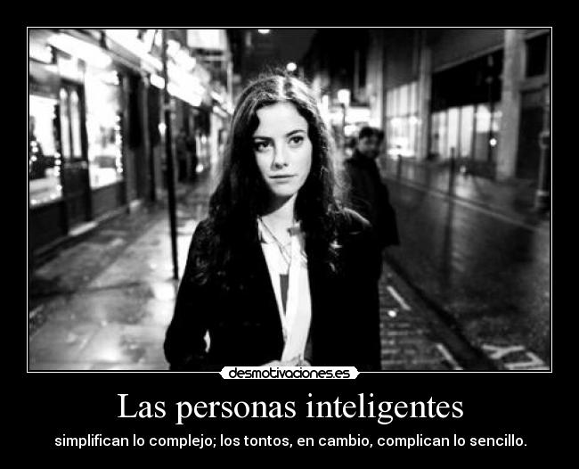Las personas inteligentes -