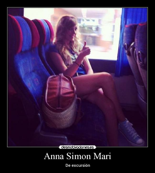 Anna Simon Mari - De excursión