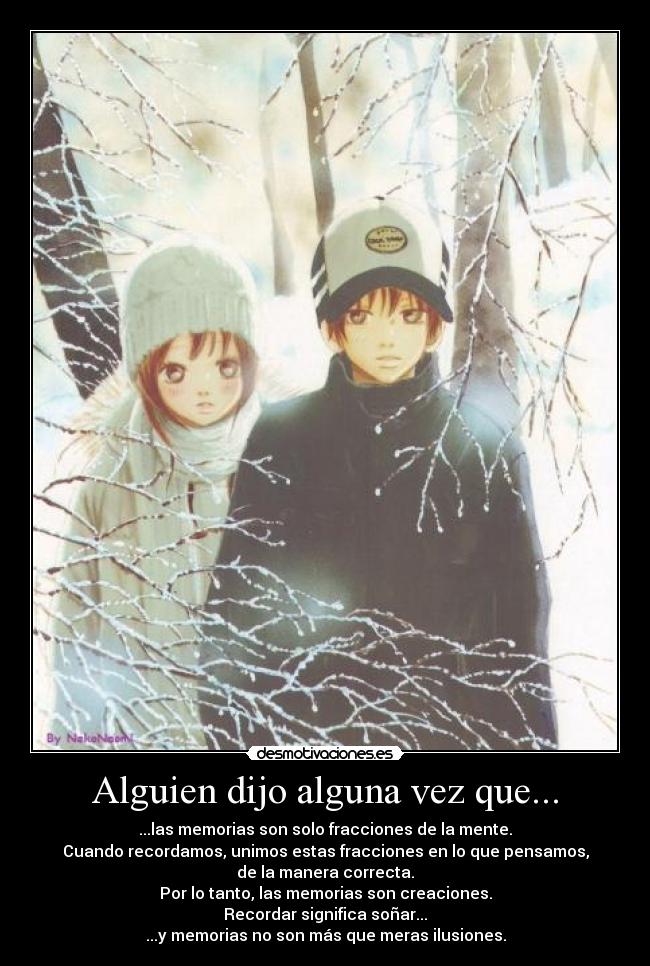 Alguien dijo alguna vez que... -