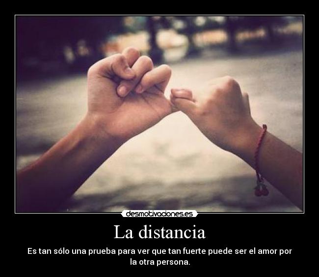 La distancia - 