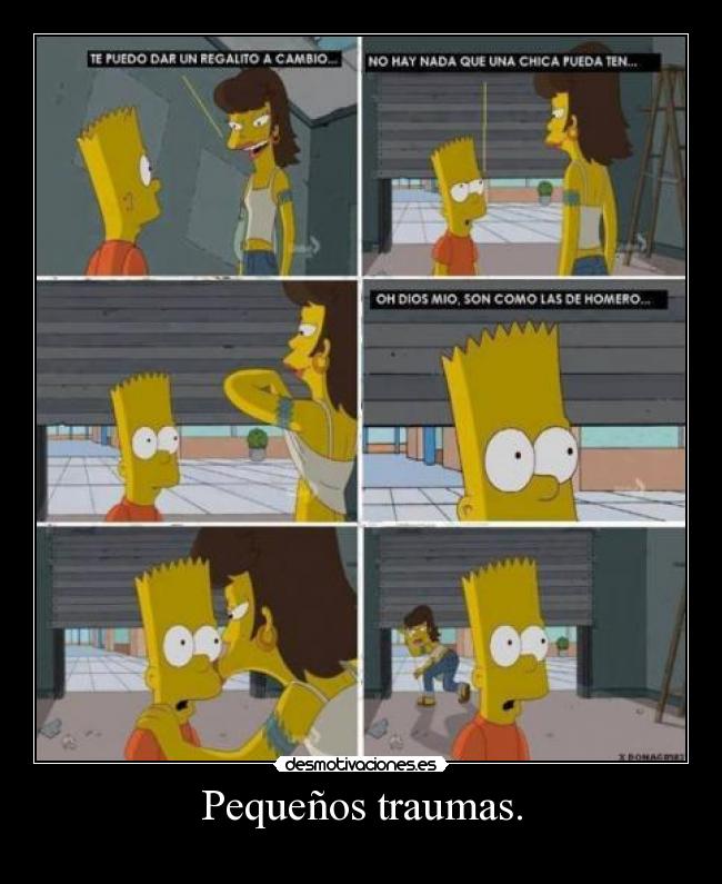 Pequeños traumas. - 