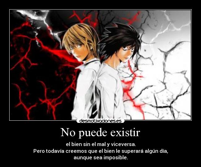 No puede existir -
