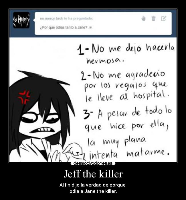 Jeff the killer -