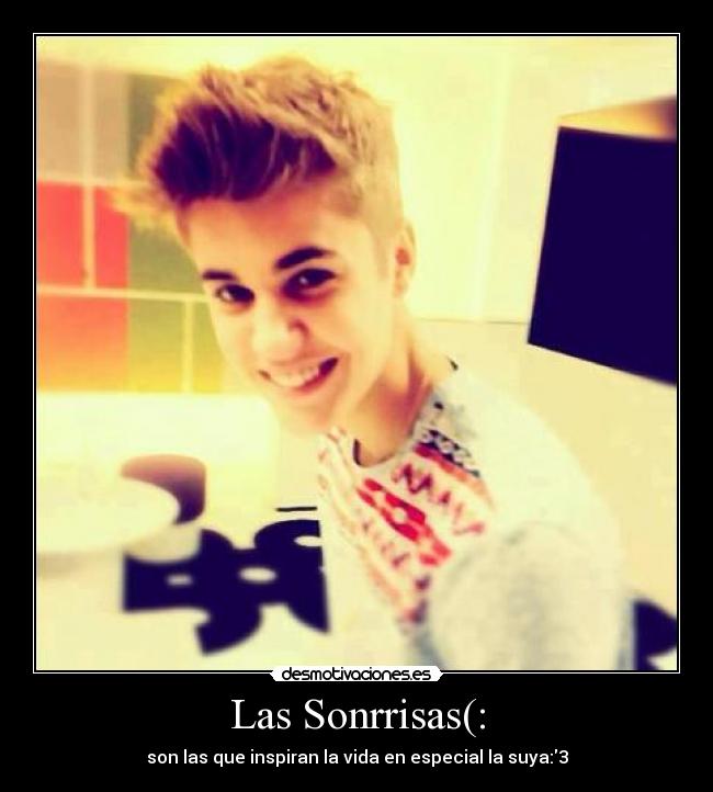 Las Sonrrisas(: - son las que inspiran la vida en especial la suya:3