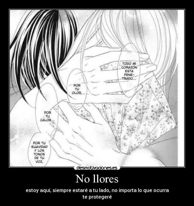No llores -