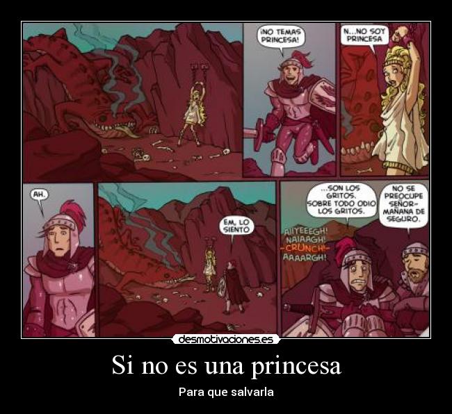 Si no es una princesa - Para que salvarla