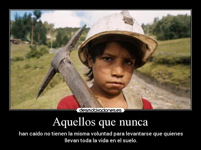 Aquellos que nunca -