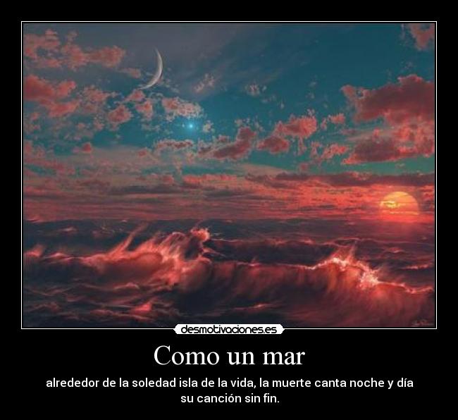 Como un mar -