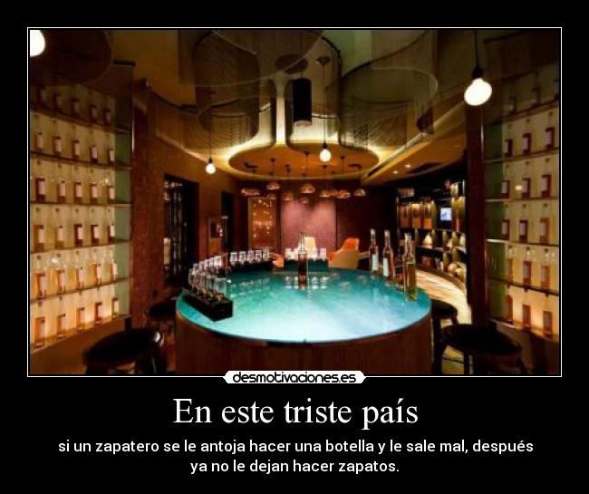 En este triste país -