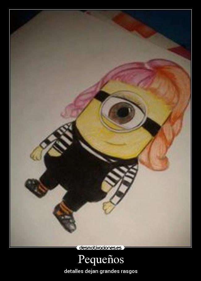 Pequeños - detalles dejan grandes rasgos