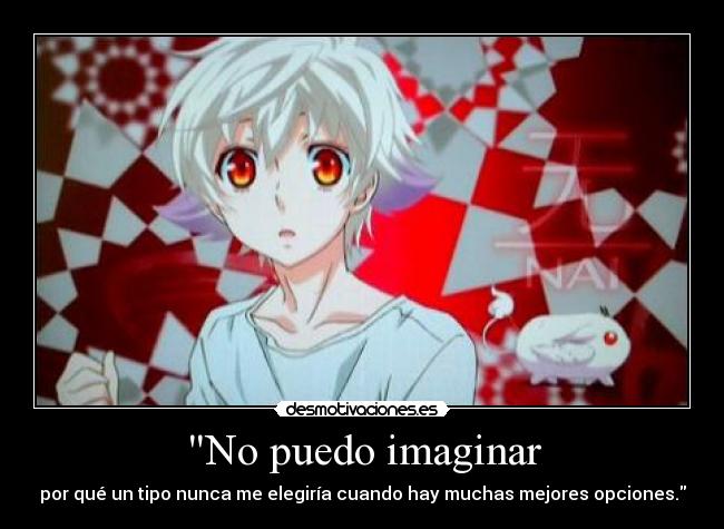 No puedo imaginar -
