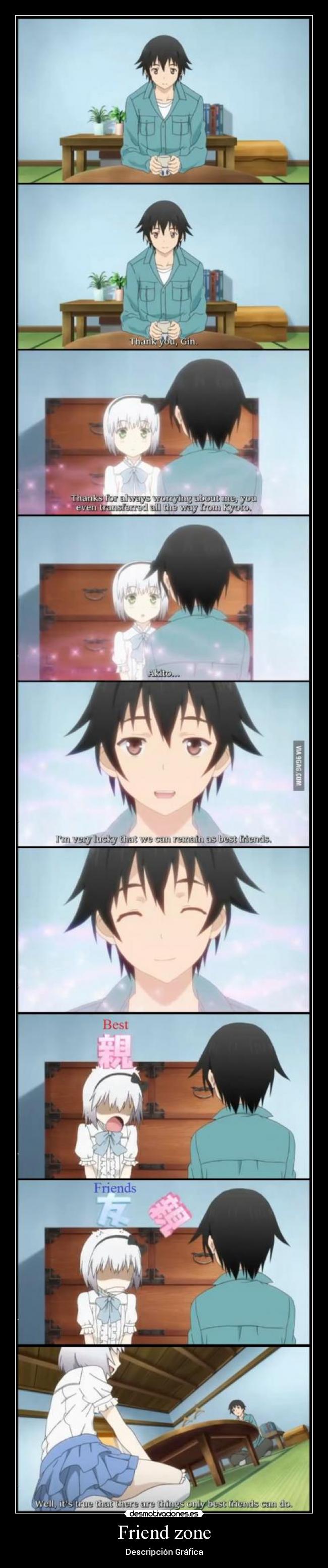 carteles colwuwboaonwtoiopwaoion anime manga onii chan dakedo sae areba kankeinai friend zone desmotivaciones