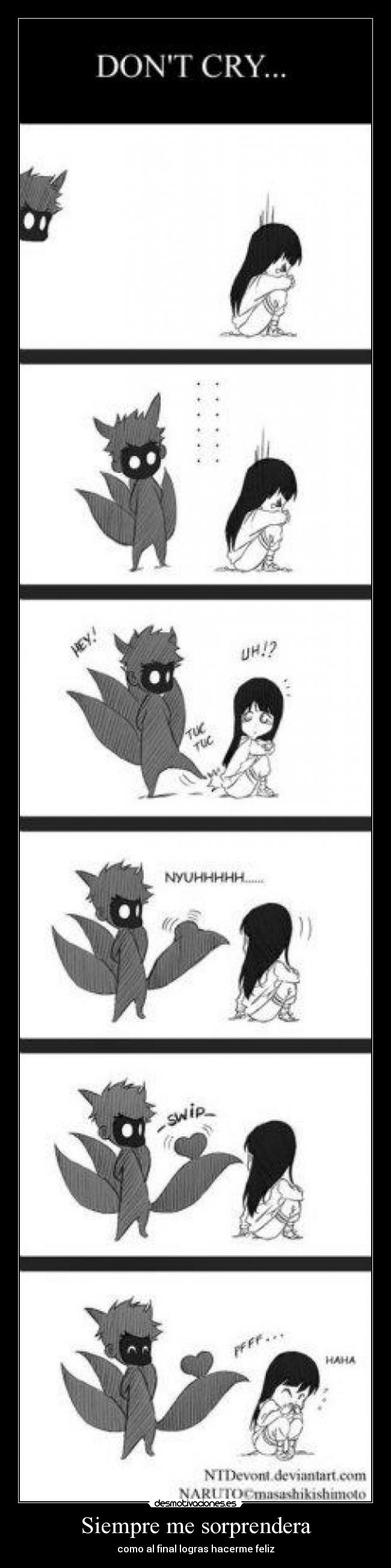 carteles siempre sorprendera como final logras hacerme feliz naruhina naruto hinata desmotivaciones