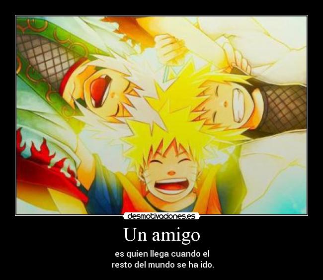Un amigo -