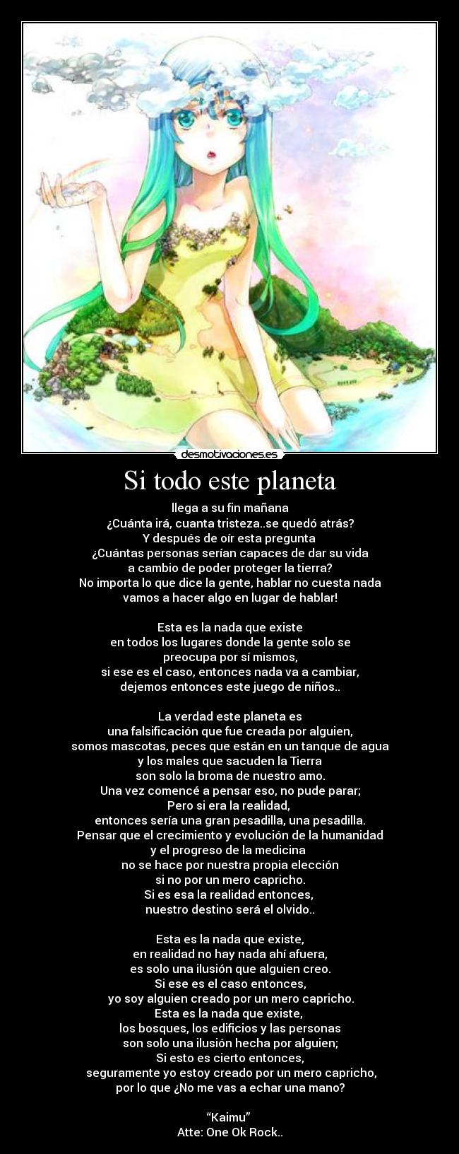 Si todo este planeta -