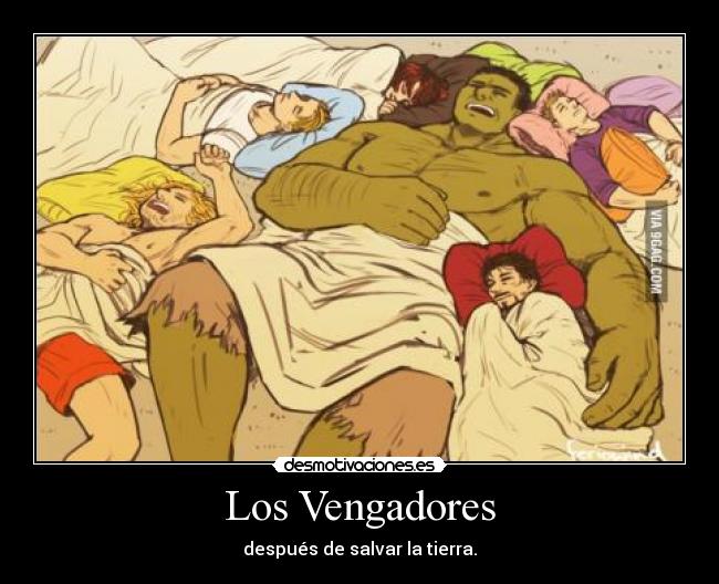 carteles avengers hulk black widow captain america thor hawkeye iron man desmotivaciones