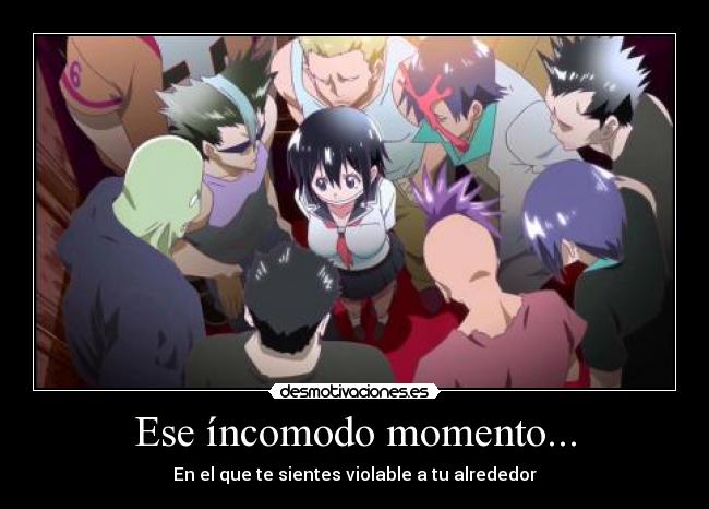 Ese íncomodo momento... - 