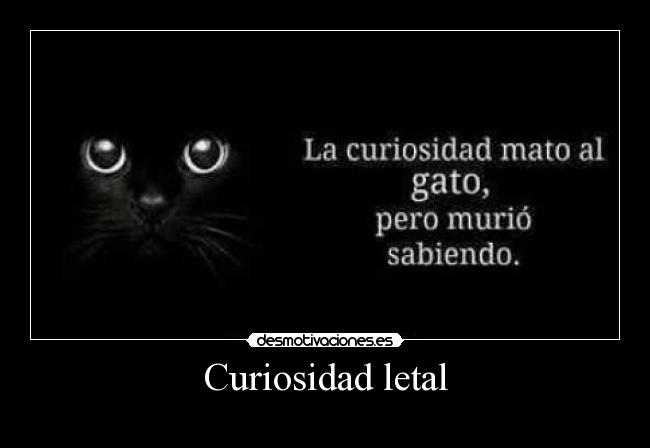 Curiosidad letal -