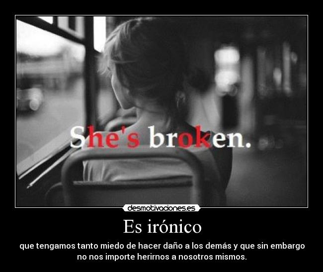 Es irónico - 