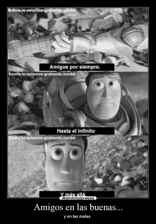 Amigos en las buenas... - 