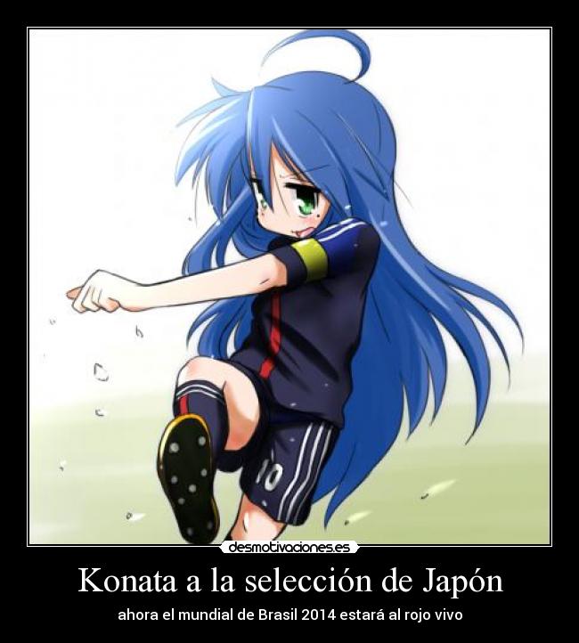 Konata a la selección de Japón - ahora el mundial de Brasil 2014 estará al rojo vivo