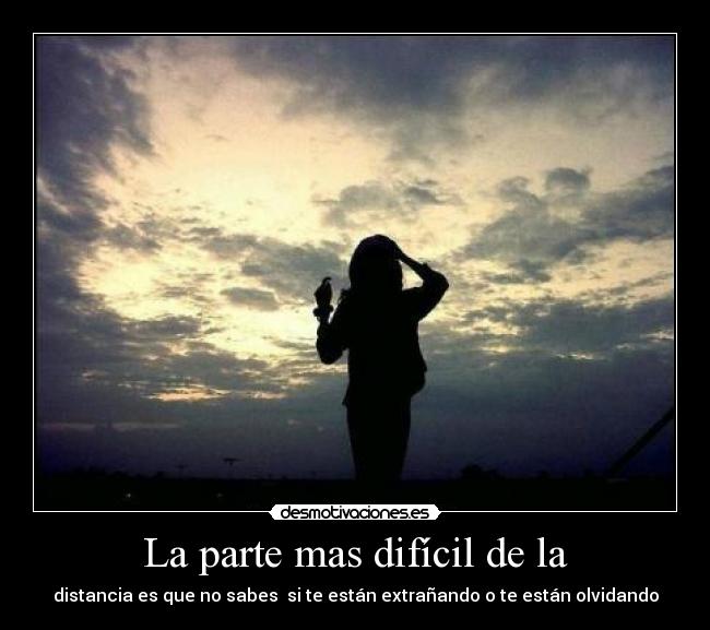 La parte mas difícil de la - 